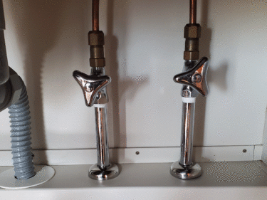 キッチン水漏れ修理紹介|止水栓のパッキン交換