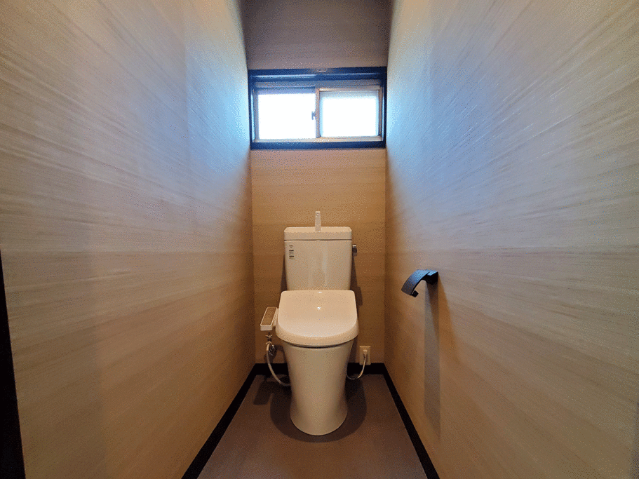トイレ完成壁紙写真